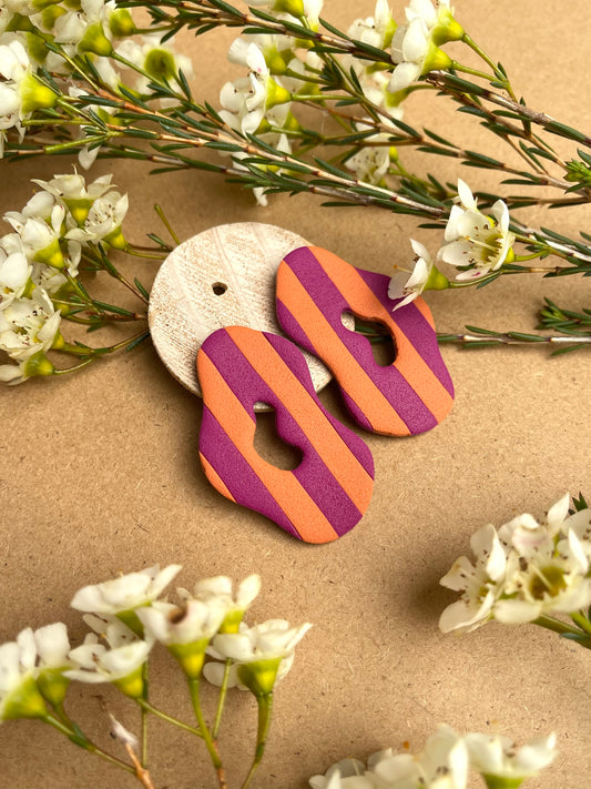 Madeleine (pink/orange)