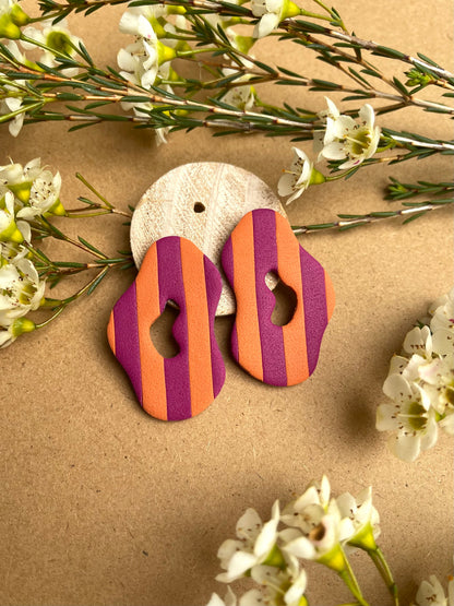 Madeleine (pink/orange)
