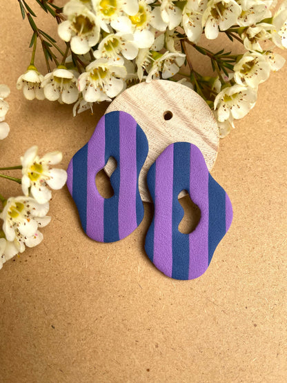 Madeleine (purple/navy)