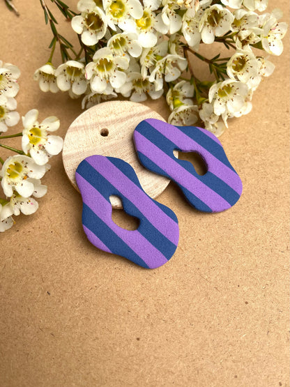 Madeleine (purple/navy)
