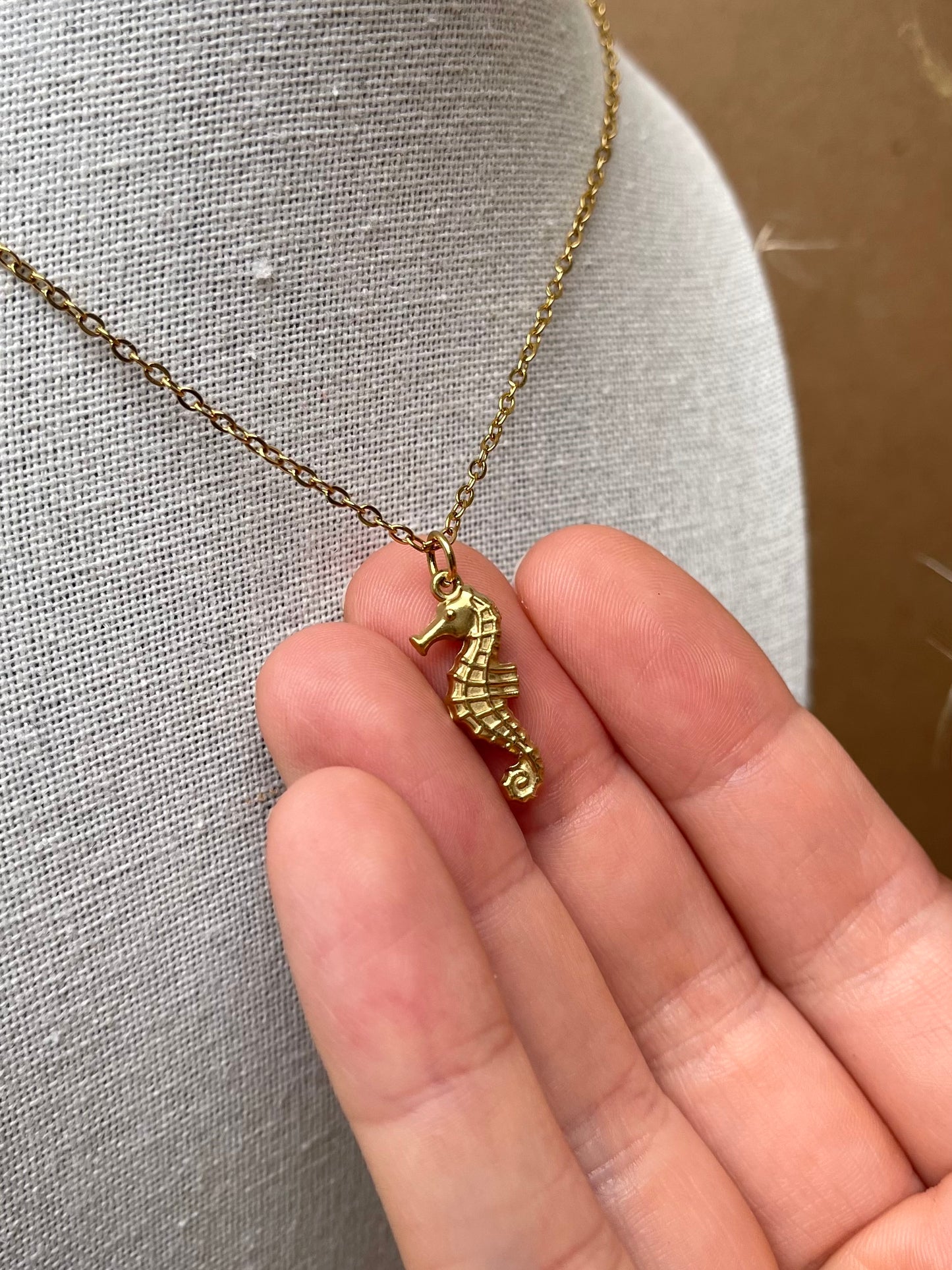 Seahorse necklace
