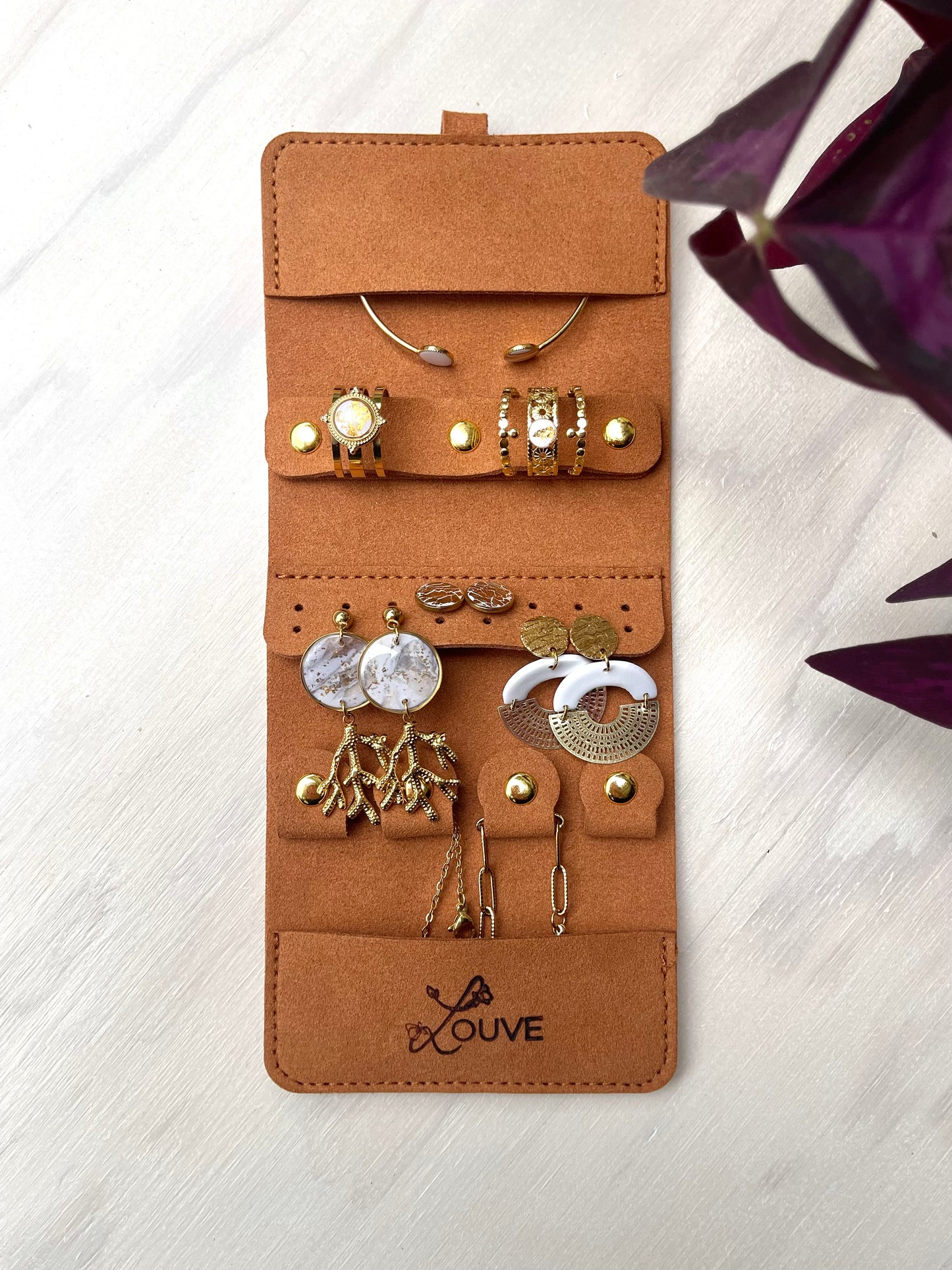 Travel jewelry bag