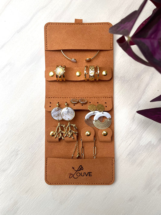 Travel jewelry bag