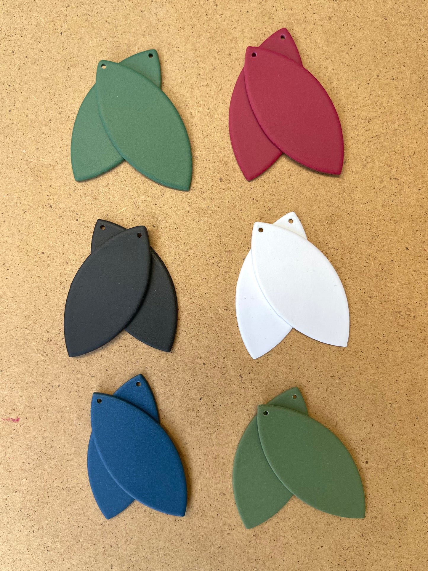 Interchangeable Colour Earrings