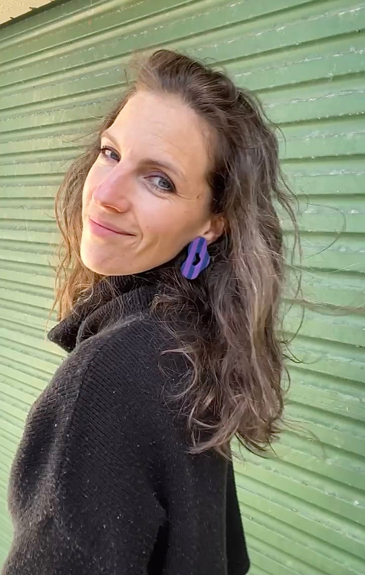 Madeleine (purple/navy)