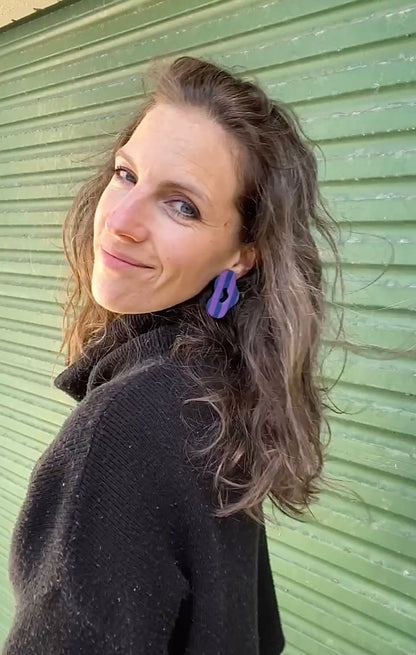 Madeleine (purple/navy)