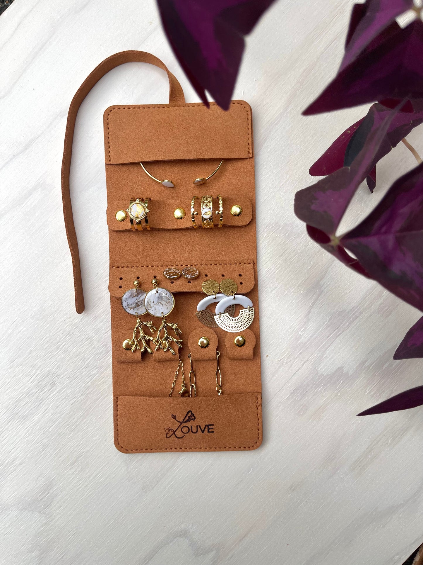 Travel jewelry bag