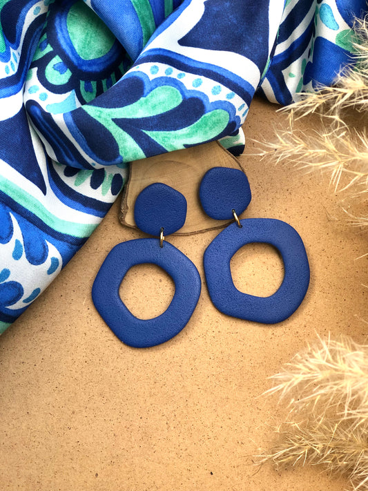 Handmade PolymerClay earrings, extremely light, stainless steel and hypoallergenic. 