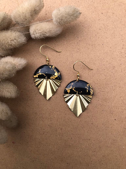 Handmade PolymerClay earrings, extremely light, stainless steel and hypoallergenic. 