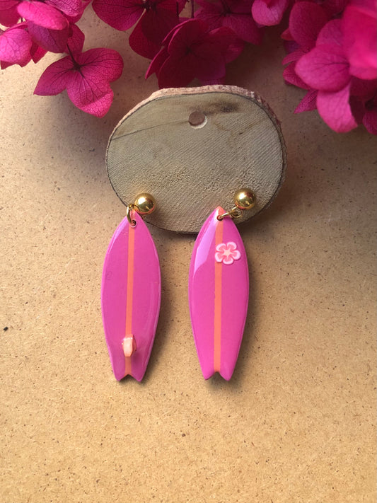 Handmade PolymerClay earrings, extremely light, stainless steel and hypoallergenic. 